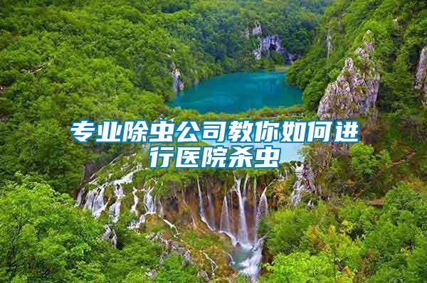 專業(yè)除蟲(chóng)公司教你如何進(jìn)行醫(yī)院殺蟲(chóng)