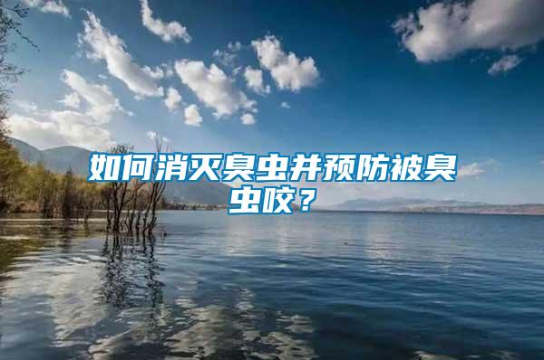 如何消滅臭蟲并預防被臭蟲咬？