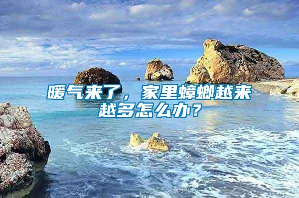 暖氣來了，家里蟑螂越來越多怎么辦？