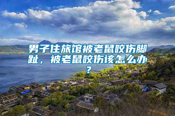男子住旅館被老鼠咬傷腳趾，被老鼠咬傷該怎么辦？