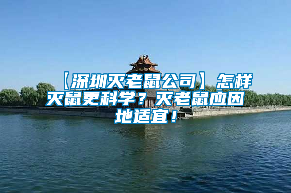【深圳滅老鼠公司】怎樣滅鼠更科學(xué)？滅老鼠應(yīng)因地適宜！